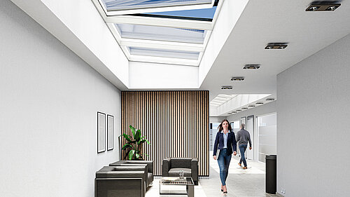 LAMILUX Modular Glass Skylight MS78 – Kontor